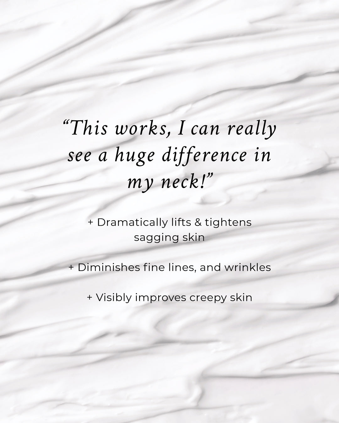 Lift and Firm Decolletage Proteins for Neck and Face
