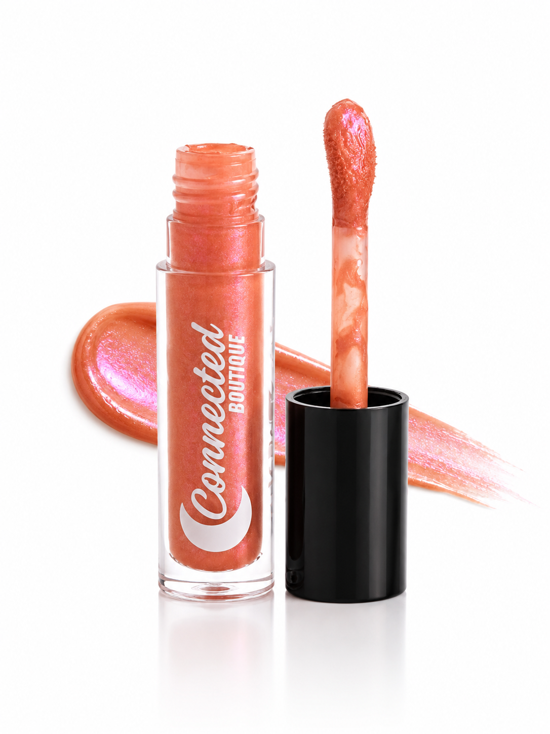 Fairytale -Orange to Pink Shift Duochrome Hydrating Lip Gloss – High Shine